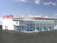 Автосалон "Тойота-КАМА" на авторынке КАМА в г.Набережные Челны